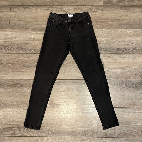Acne Studios skinny fit jeans (grey/black) - Picture 2 of 6